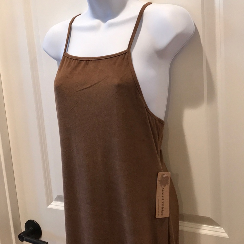 Lela Sky Suede Dress